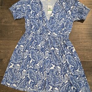 Michael Kors Blue and White  Dress